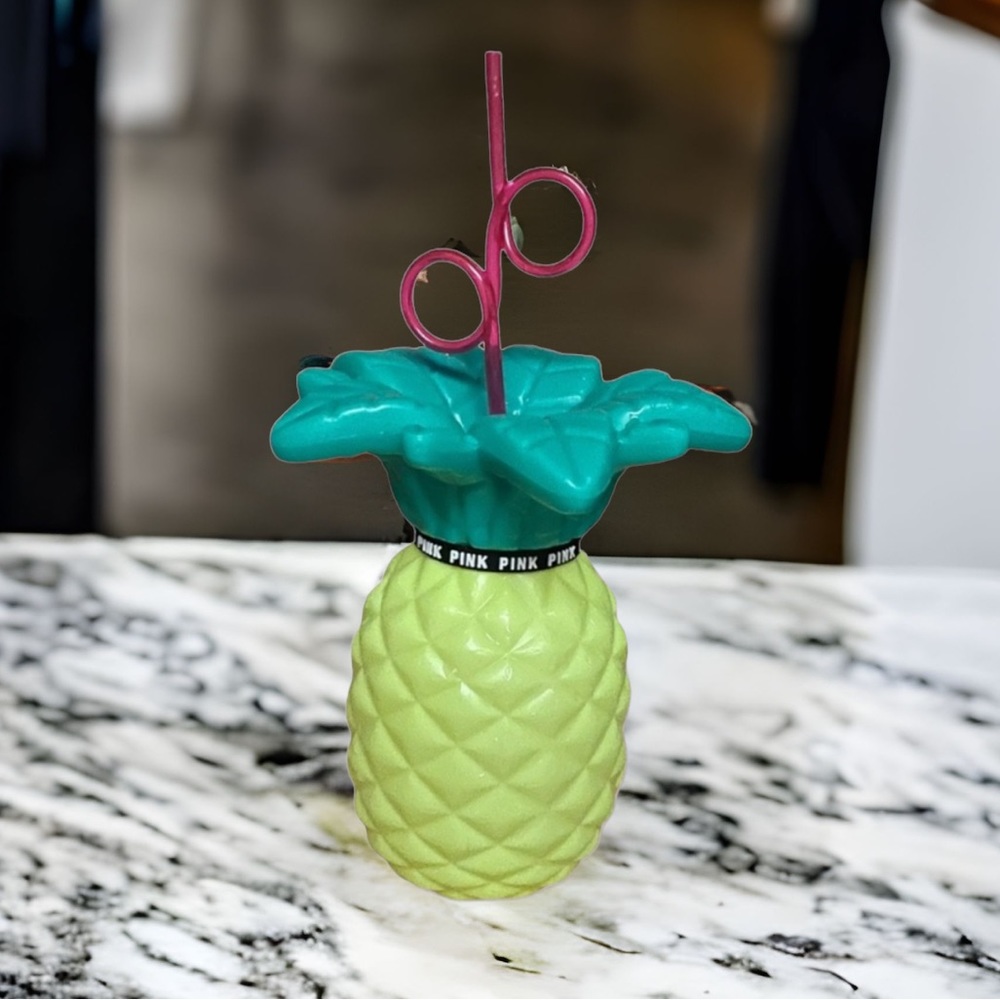 VS PINK pineapple tumbler